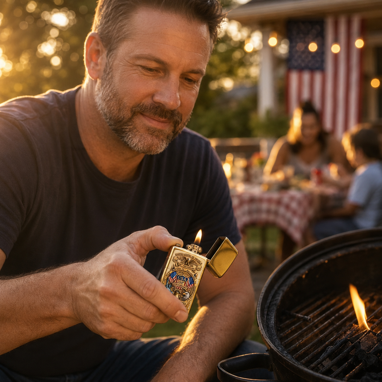 🔥🎁USA 250th Anniversary Lighter