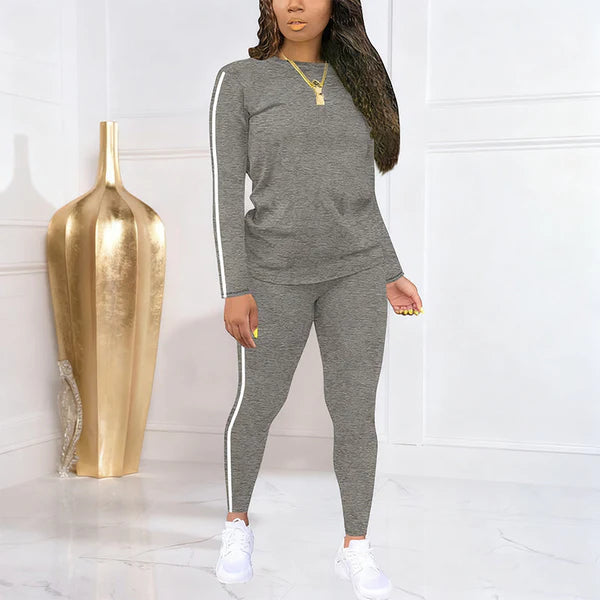 🏃‍♀️40% OFF NOW!⚡Women‘s 2-Piece Tracksuit – Long Sleeve Set, Comfortable & Stylish for Sport or Casual Wear 🧥✨